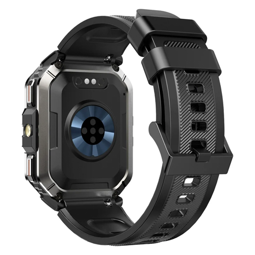 Montre Connectée Robuste Extérieure Avec Lampe LED Intégrée Grande Batterie